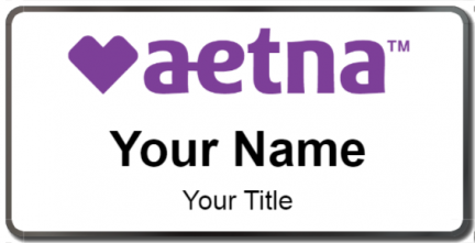 Custom name badges for Aetna