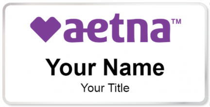 Custom name badges for Aetna