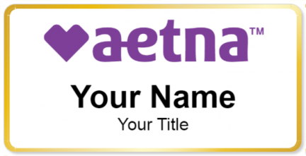 Custom name badges for Aetna