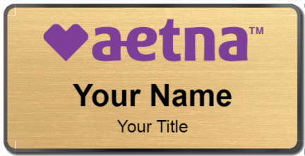 Custom name badges for Aetna