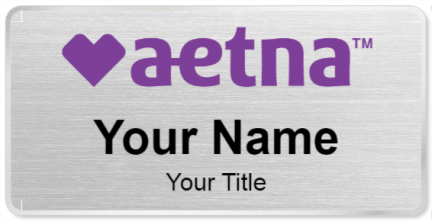 Custom name badges for Aetna
