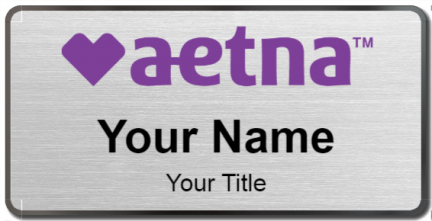 Custom name badges for Aetna
