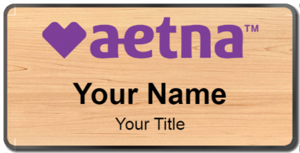 Custom name badges for Aetna