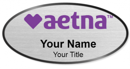Custom name badges for Aetna