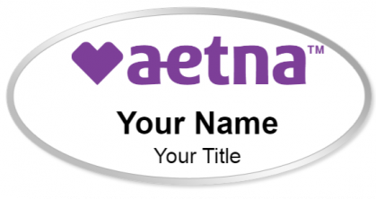 Custom name badges for Aetna