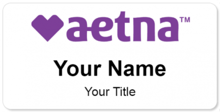 Custom name badges for Aetna