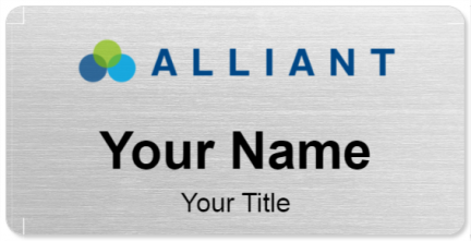 Custom name badges for Alliant Credit Union
