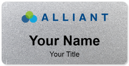 Custom name badges for Alliant Credit Union