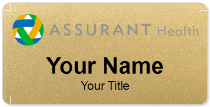 Custom name badges for Assurant Health