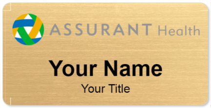 Custom name badges for Assurant Health