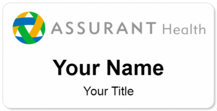 Custom name badges for Assurant Health