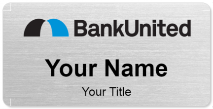 Custom name badges for Bank United