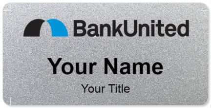 Custom name badges for Bank United