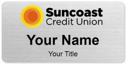 Custom name badges for Suncoast Credit Union