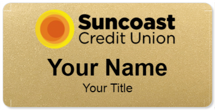 Custom name badges for Suncoast Credit Union