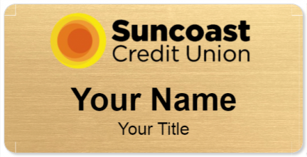 Custom name badges for Suncoast Credit Union