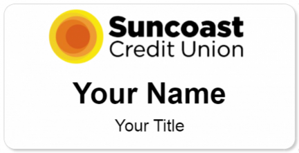 Custom name badges for Suncoast Credit Union