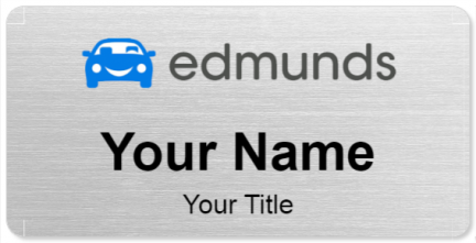 Custom name badges for edmunds