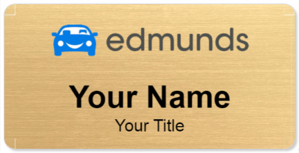 Custom name badges for edmunds