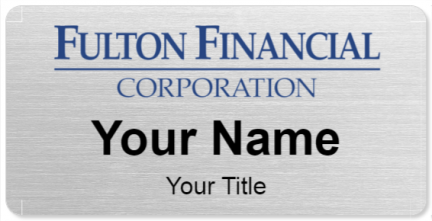 Custom name badges for Fulton Financial Corporation