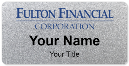 Custom name badges for Fulton Financial Corporation