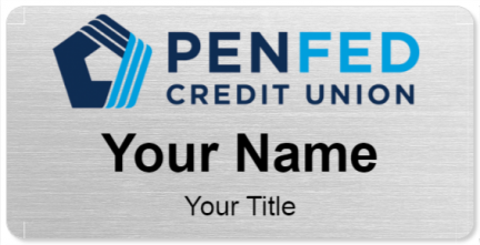 Custom name badges for Penfed Credit Union