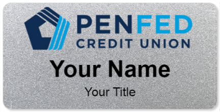 Custom name badges for Penfed Credit Union