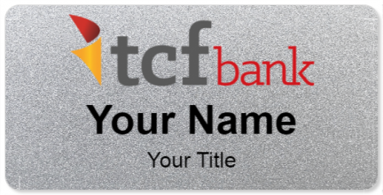 Custom name badges for TCF Bank