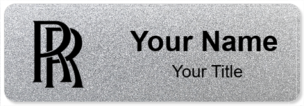 Custom name badges for Rolls Royce