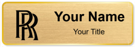 Custom name badges for Rolls Royce