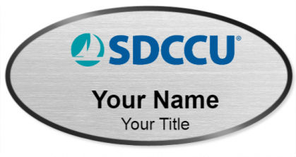 Custom name badges for SDCCU Bank