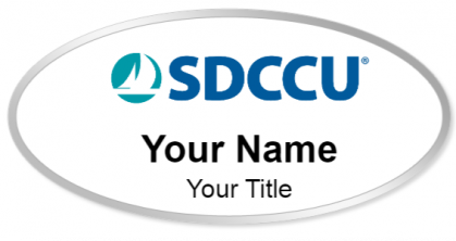 Custom name badges for SDCCU Bank