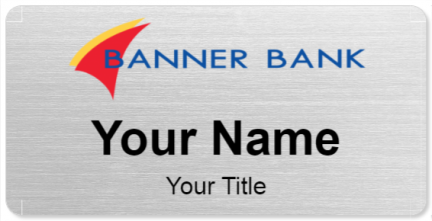 Custom name badges for Banner Bank