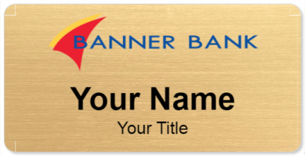Custom name badges for Banner Bank