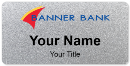 Custom name badges for Banner Bank