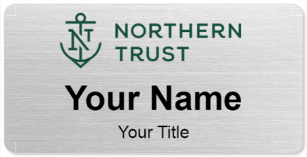 Custom name badges for Northern Trust