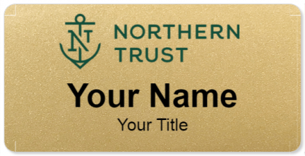 Custom name badges for Northern Trust