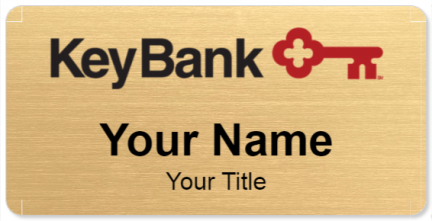 Custom name badges for KeyBank