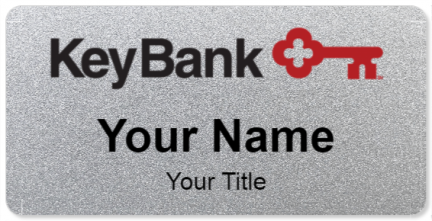 Custom name badges for KeyBank