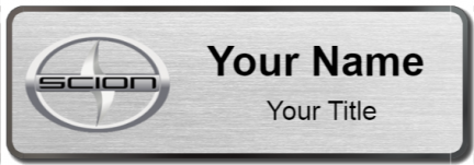 Custom name badges for Scion