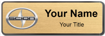 Custom name badges for Scion
