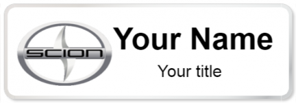 Custom name badges for Scion