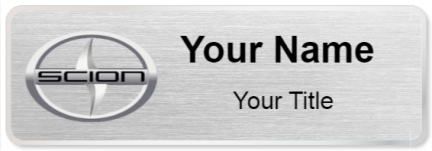Custom name badges for Scion