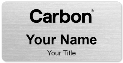 Custom name badges for Carbon3D