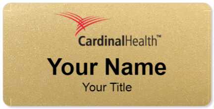 Custom name badges for Cardinal Health