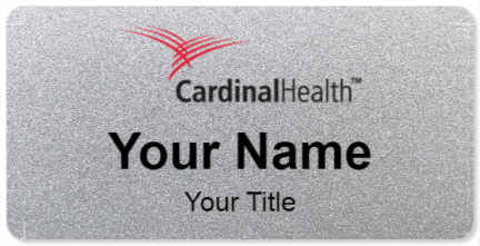 Custom name badges for Cardinal Health