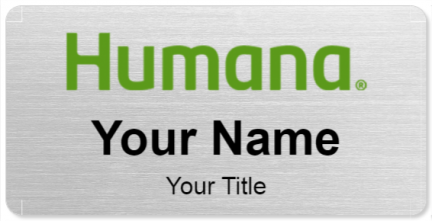 Custom name badges for Humana