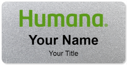 Custom name badges for Humana