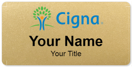 Custom name badges for Cigna