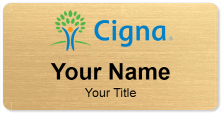 Custom name badges for Cigna